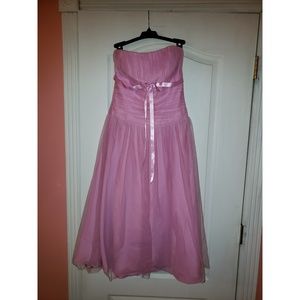 Strapless B2 Pink Event Dress